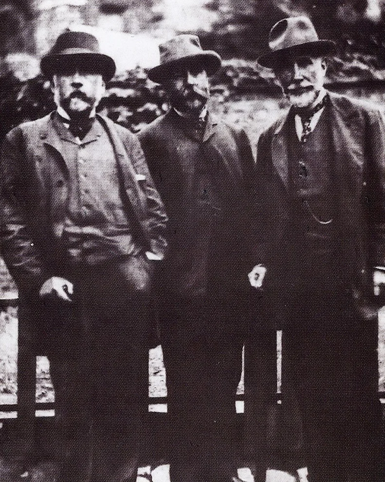Edgar Degas, Ludovic Halévy, Albert Carré v Dieppe 1885 Edgar Degas, Ludovic Halévy, Albert Carré v Dieppe 1885
