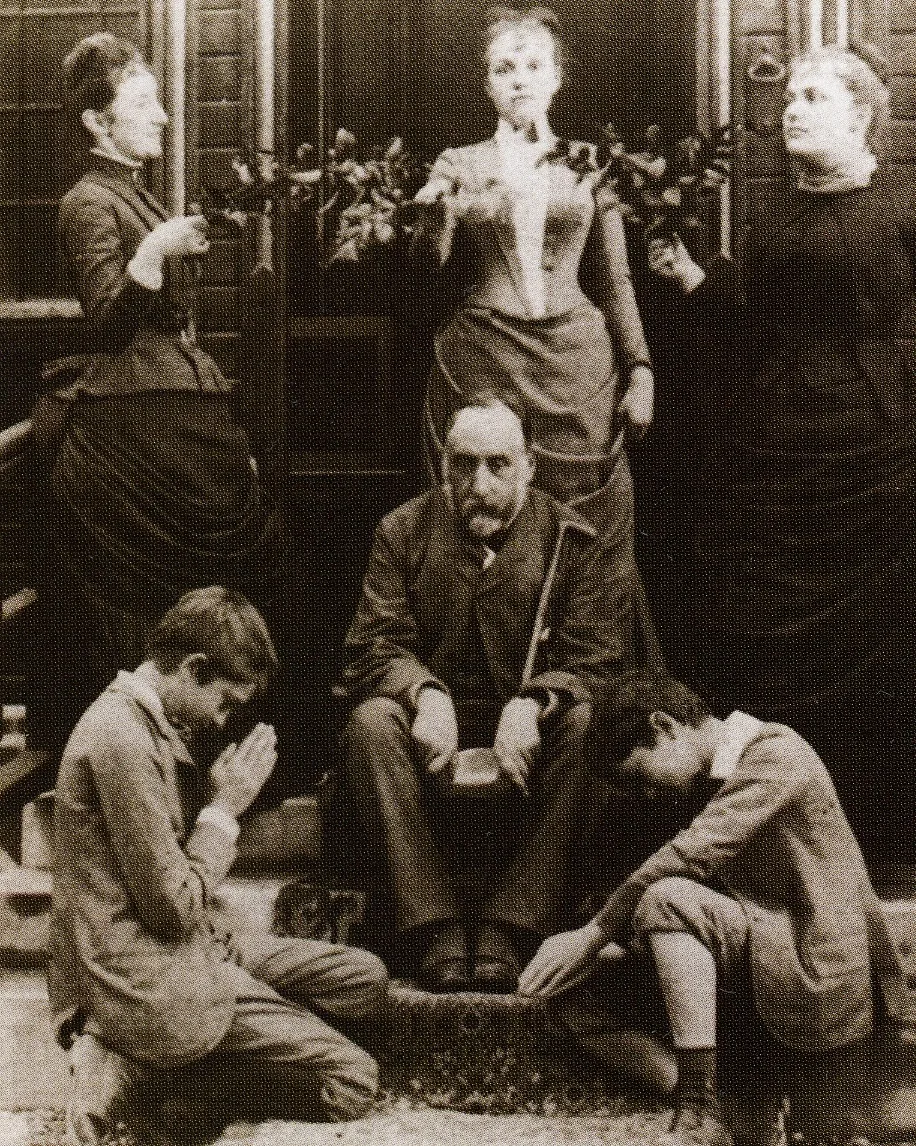 analogová fotografie Degasova parodie na Homéra 1885 Fotografie Degasova parodie na Homéra 1885