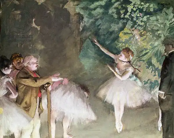 degas zkouška balet abonenti degas zkouška baletu