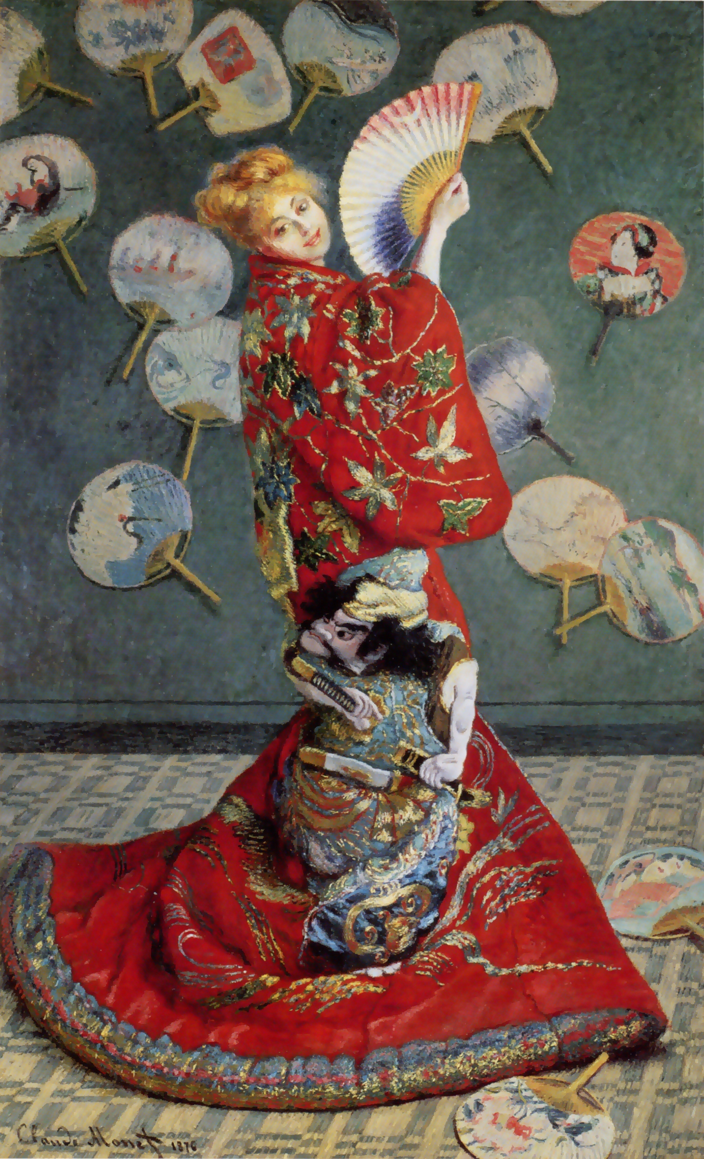 Claude Monet- La Japonaise Claude Monet- La Japonaise