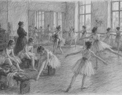 Der Alltag kleiner Ballettt&auml;nzerinnen im Paris zur Zeit Edgar Degas&rsquo;